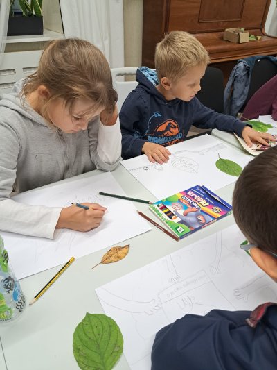 Zajęcia plastyczne 10.10.2023